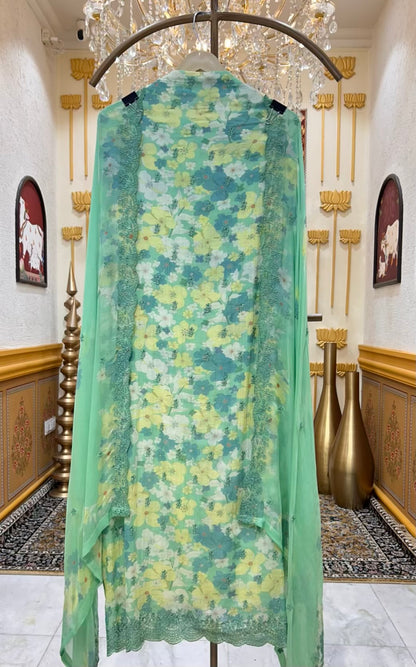 Kavya Print Thread Suit