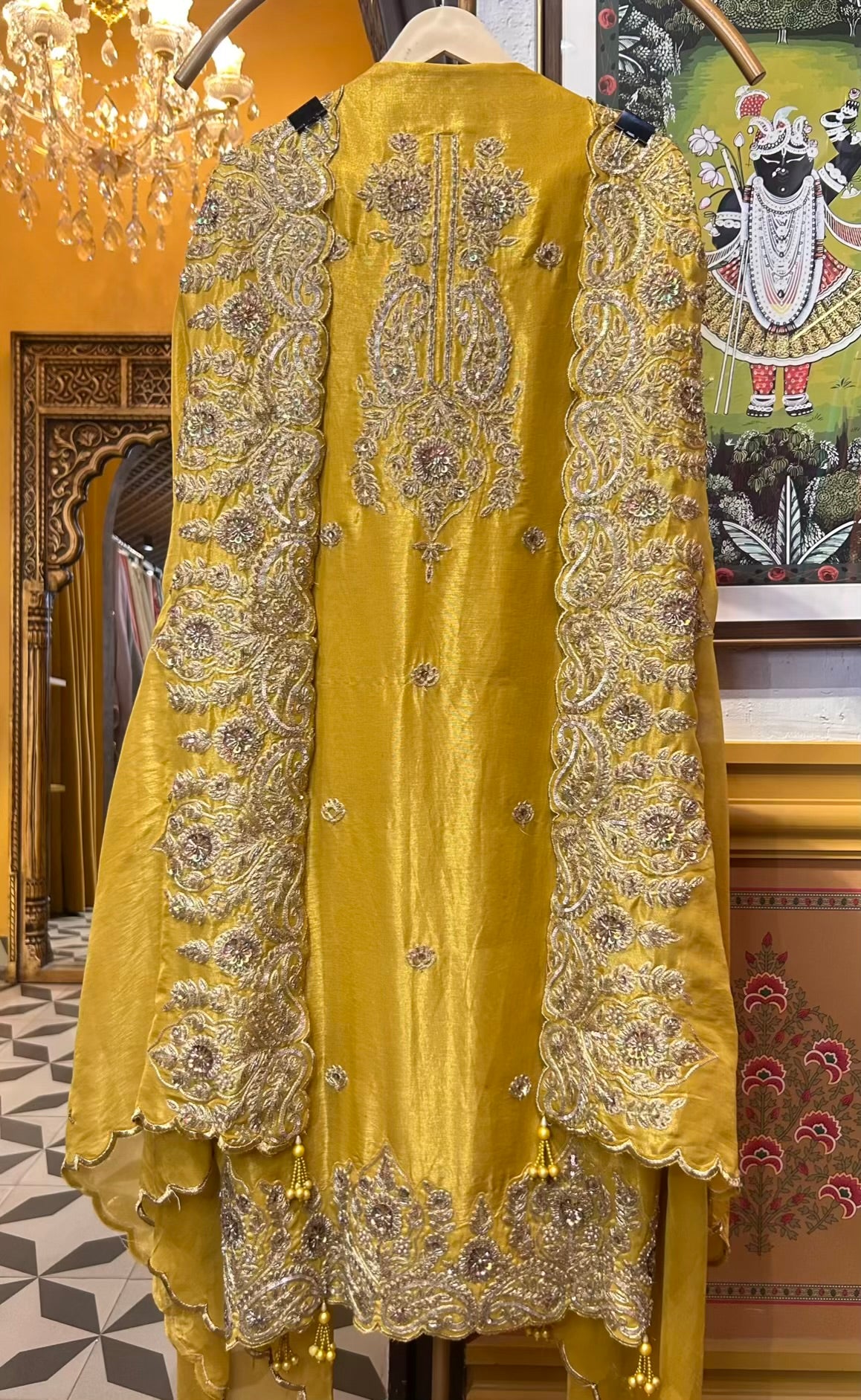 Meher-é-Noor (Mustard)