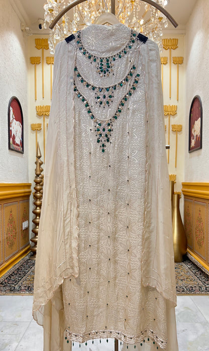 Pearl Éclat Organza Suit