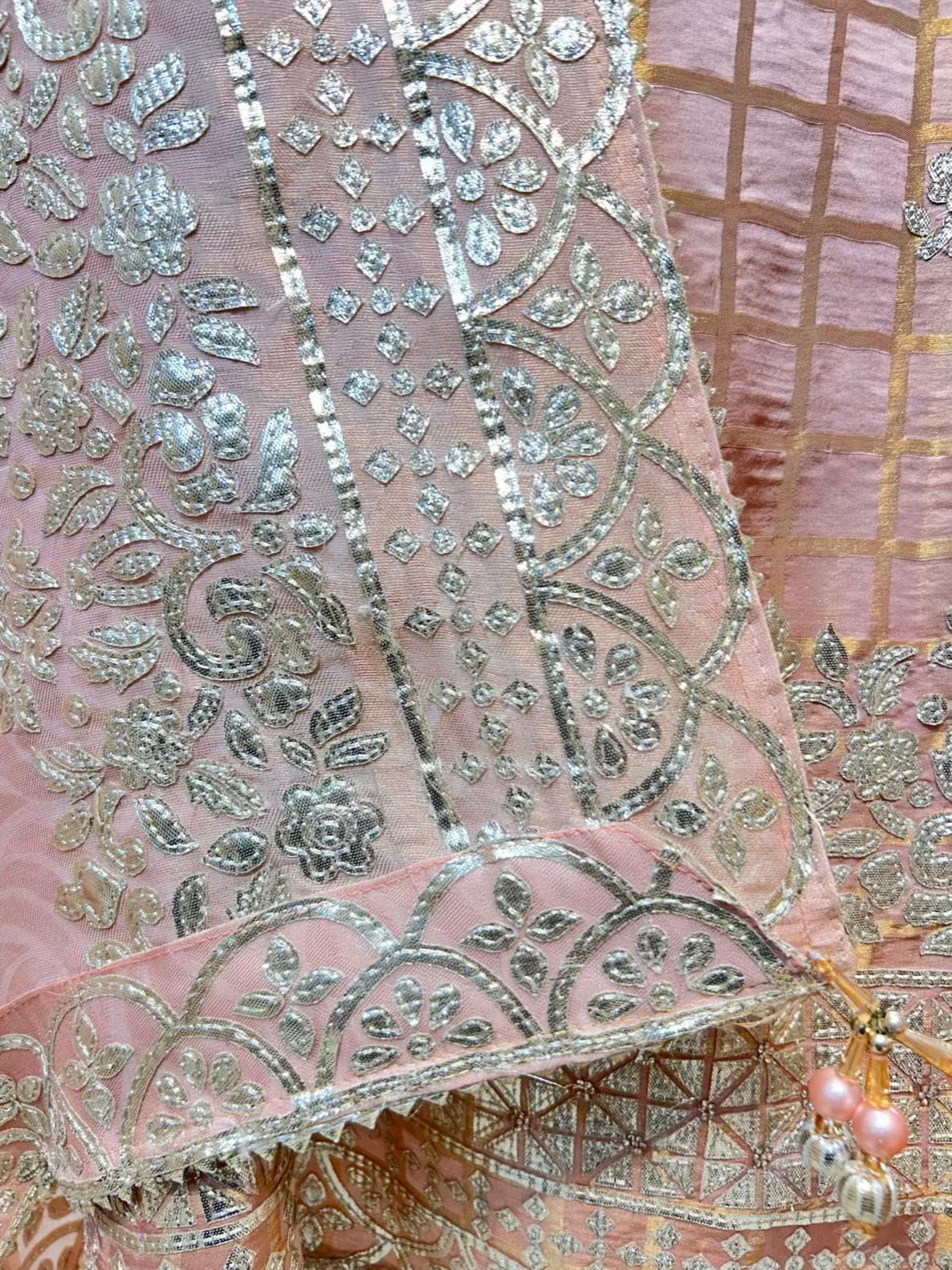 Zaylora Leather Élan Suit (Peach)