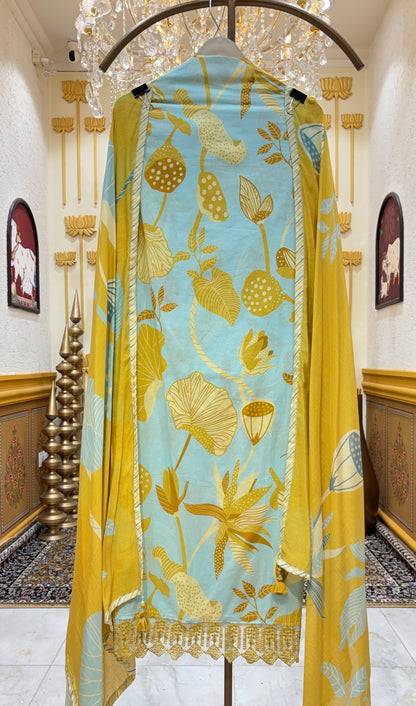 Avni Printed Cotton Suit