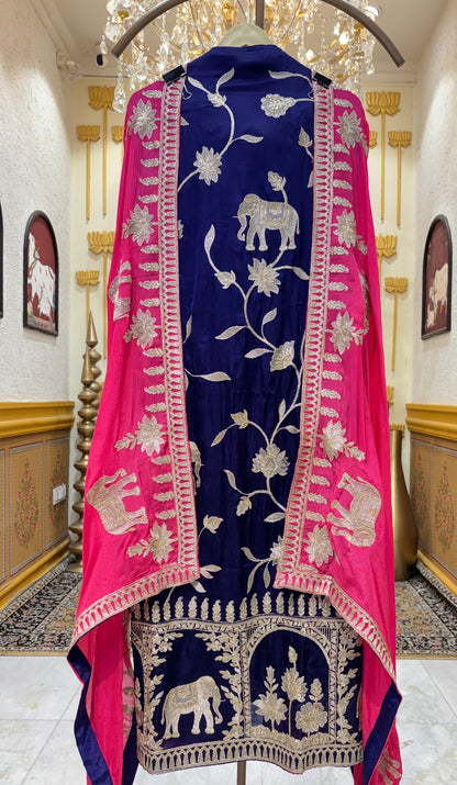 Zarikaaya Crepe Suit
