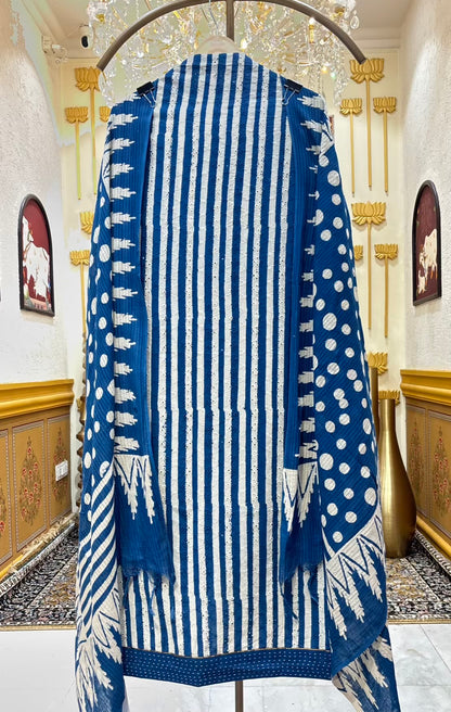 Mira Polka Cotton Suit