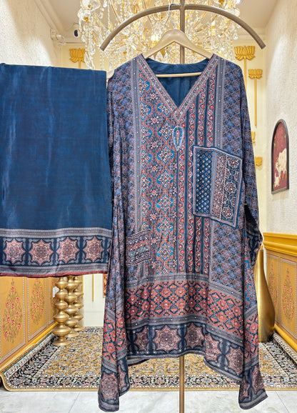Azmira Pearl Silk Co-ord Set