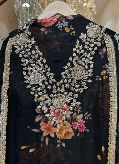 Elina Print Bloom Suit