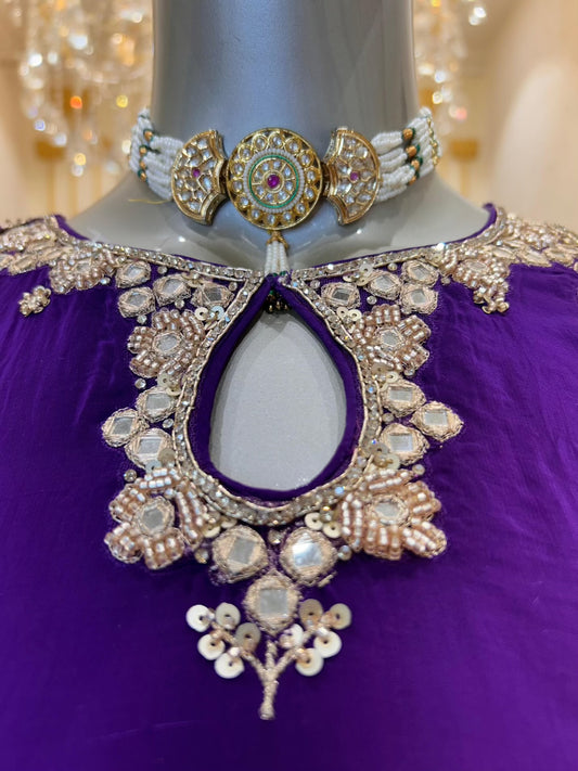 Kavya Handwork Sharara Set