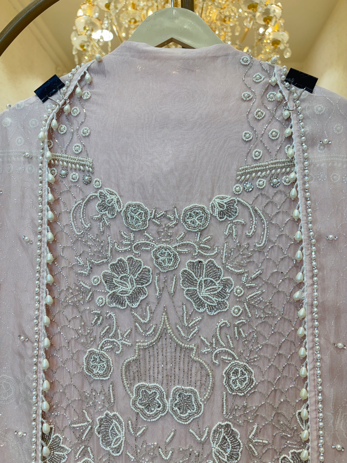 Aurelia Handcrafted Organza Suit