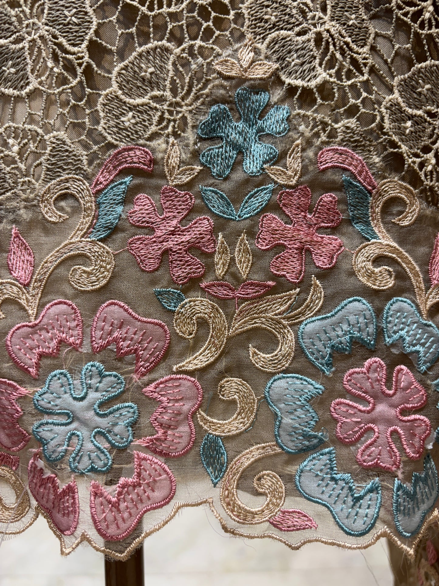 Noorbano Organza Lace Suit