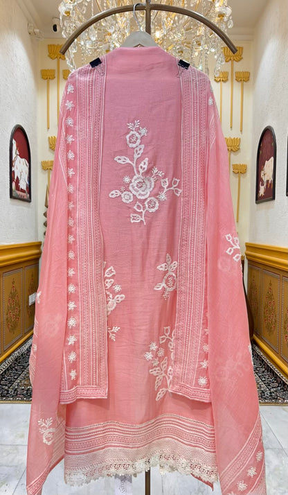 Abeer Resham Chanderi Suit