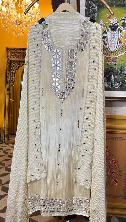 Ziya-e-Tissue (Silver Grey)