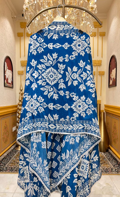 Elina Cutdana Bloom Suit (Blue)