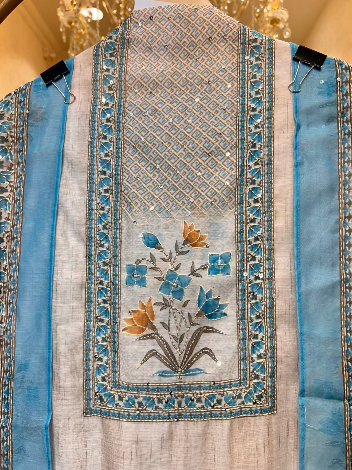 Eshira Linen Élan Suit (Blue)