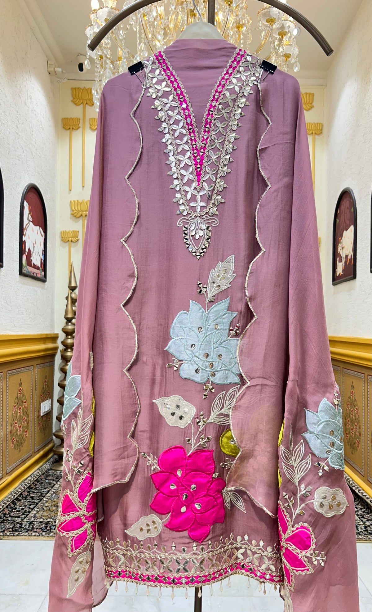Aabheri Sheesh Suit