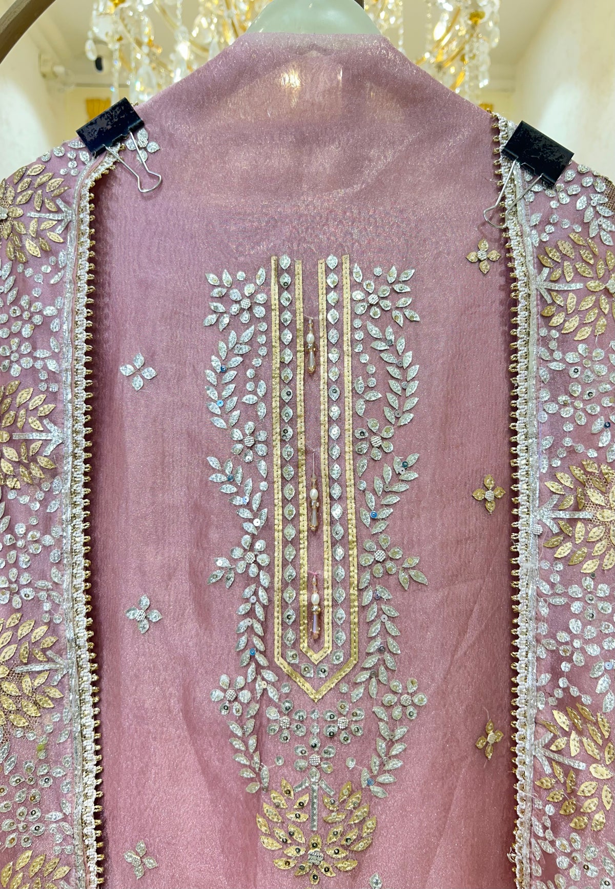 Zarmeiraa Tissue Organza Suit