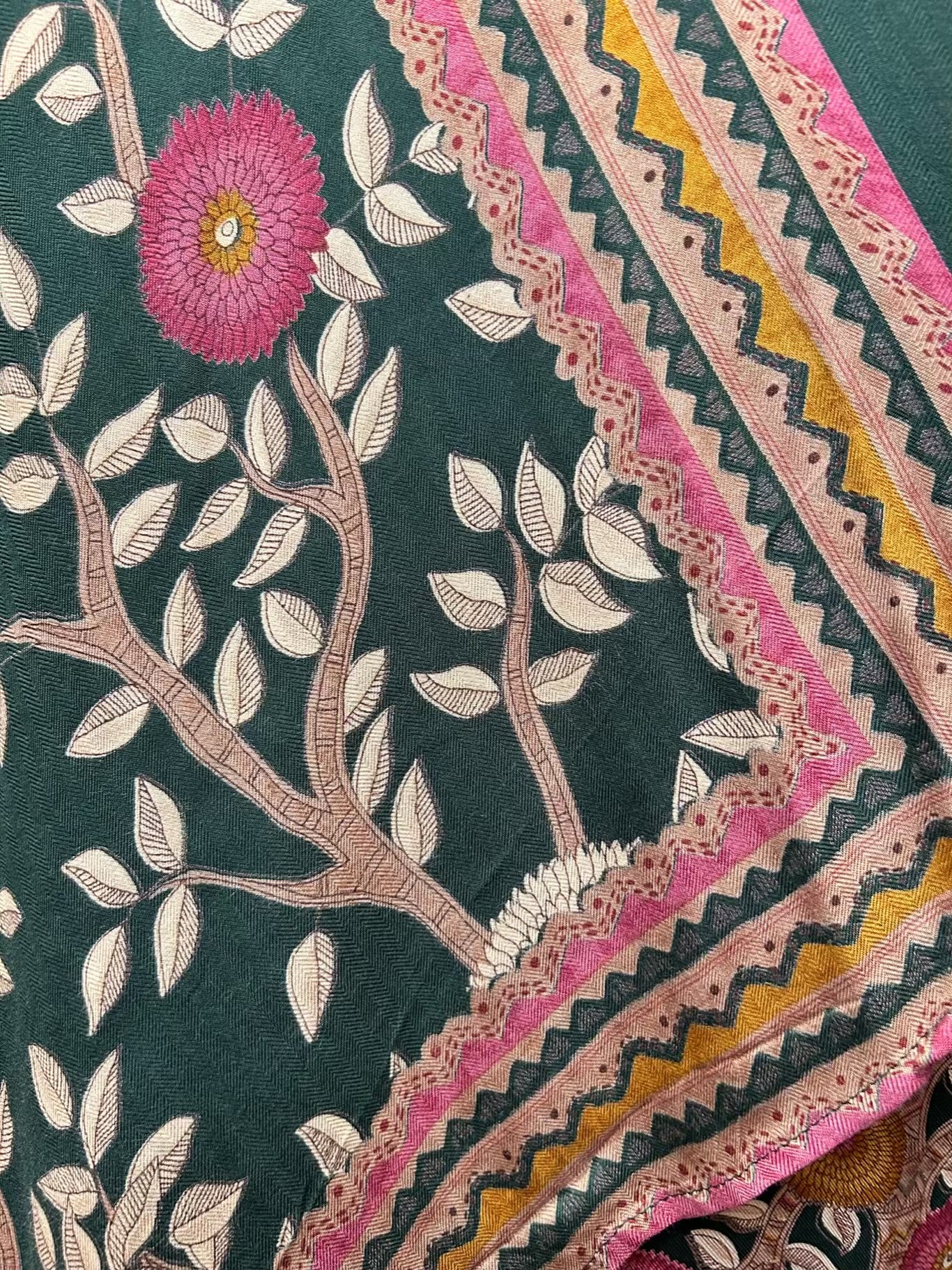 Mehzaan Pashmina Suit (Green)