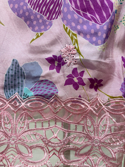 Reina Muslin Lace Set