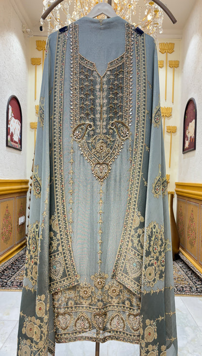 Nayroza Organza Suit