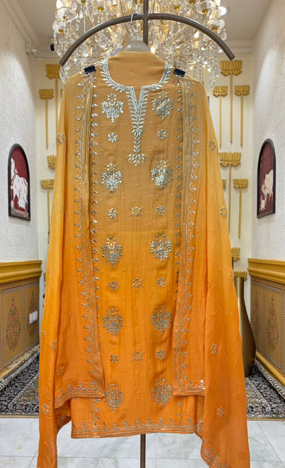 Taara Pita Chanderi Suit