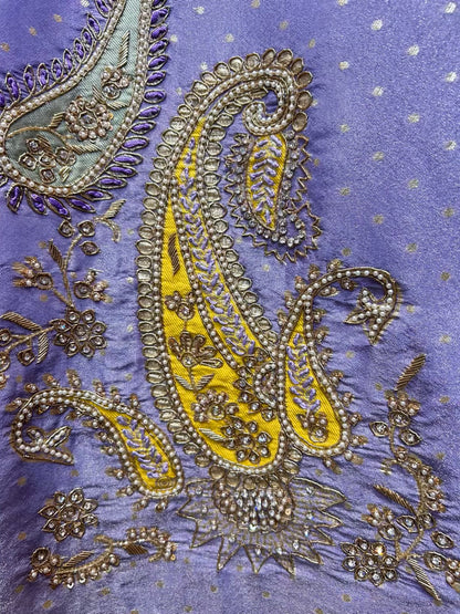 Zarqa-e-Husn (Lavender)