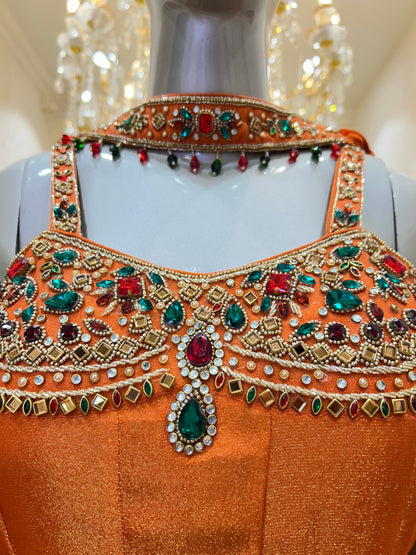 Noorjhumar Peplum Set