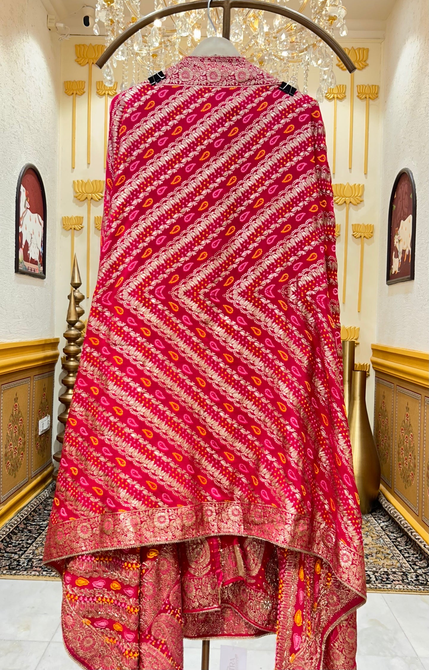 Zareva Bandhani Suit