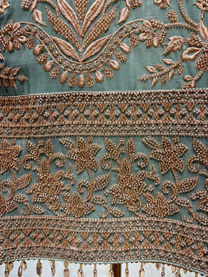 Amaya Handwork Organza Suit