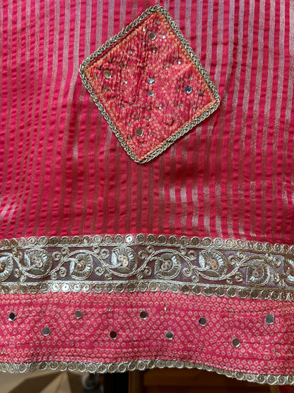 Chandrika Organza Suit