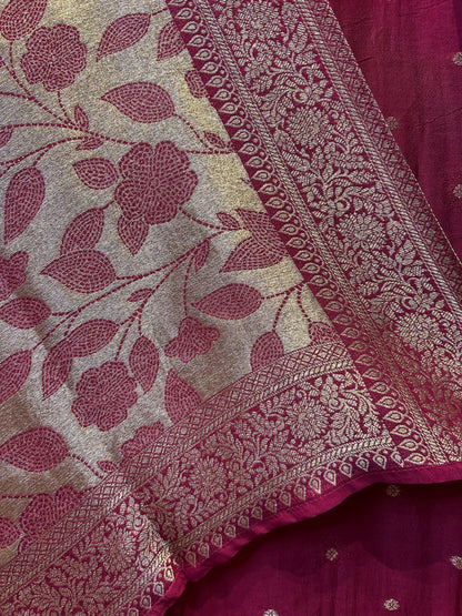 Oravielle Banaras Silk Suit