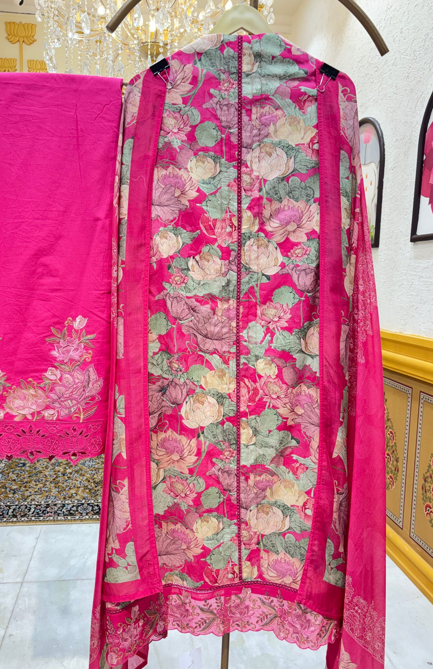Gulnaar Cotton Grace Suit