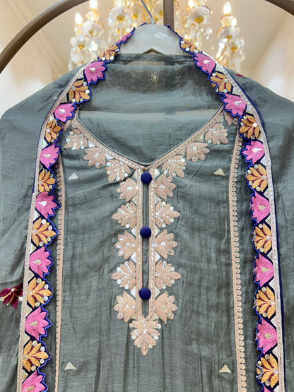 Aarshmika Mul Chanderi Suit