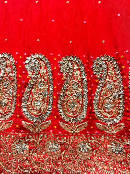 Zareva Bandhani Suit