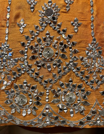 Ameera-é-Noor Anarkali (Orange)