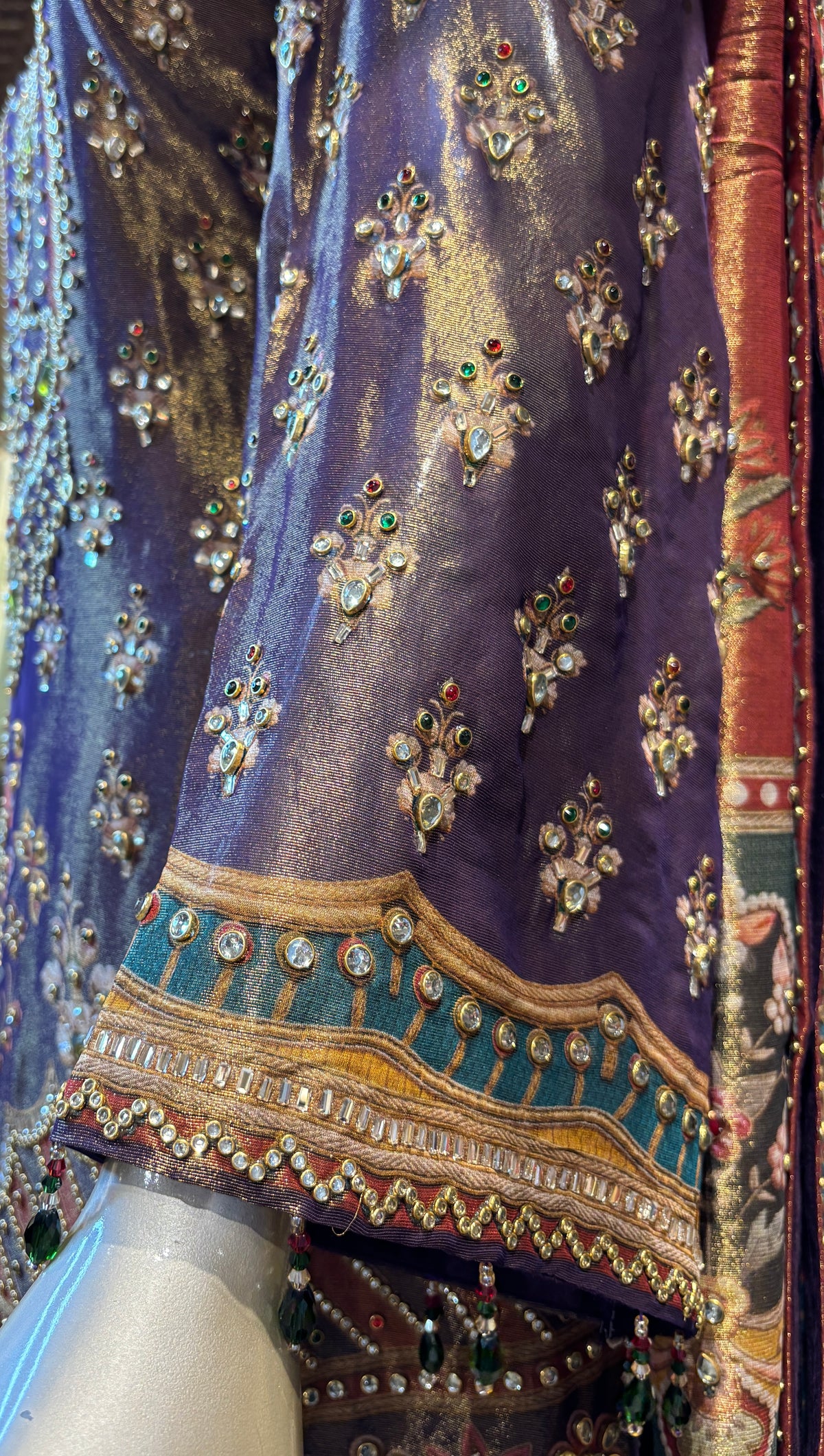 Samaira Kundan Sharara Set