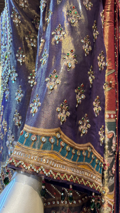 Samaira Kundan Sharara Set