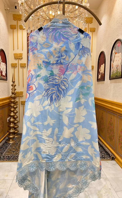 Avena Sequin Print Suit