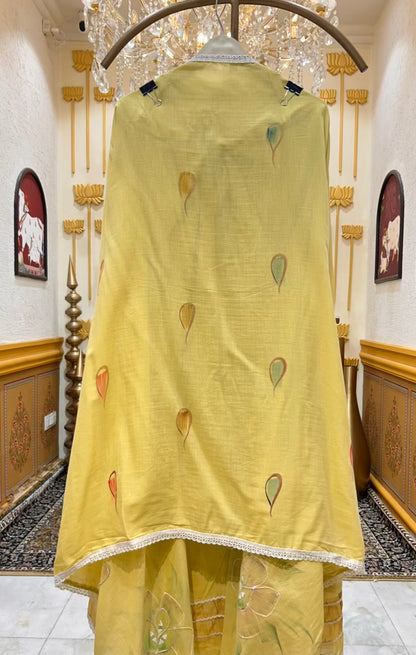 Eshra Handpaint Mirror Mul Suit