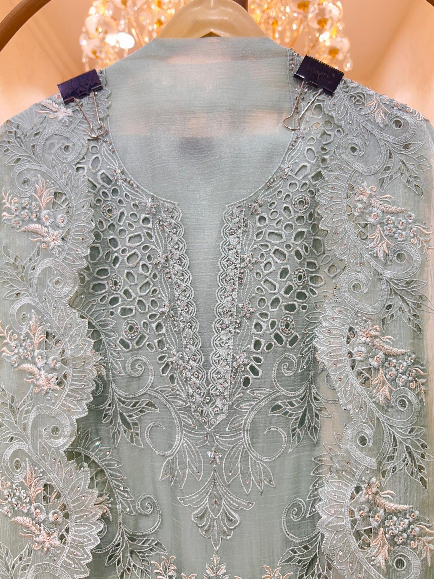 Zaira Crush Tissue Suit
