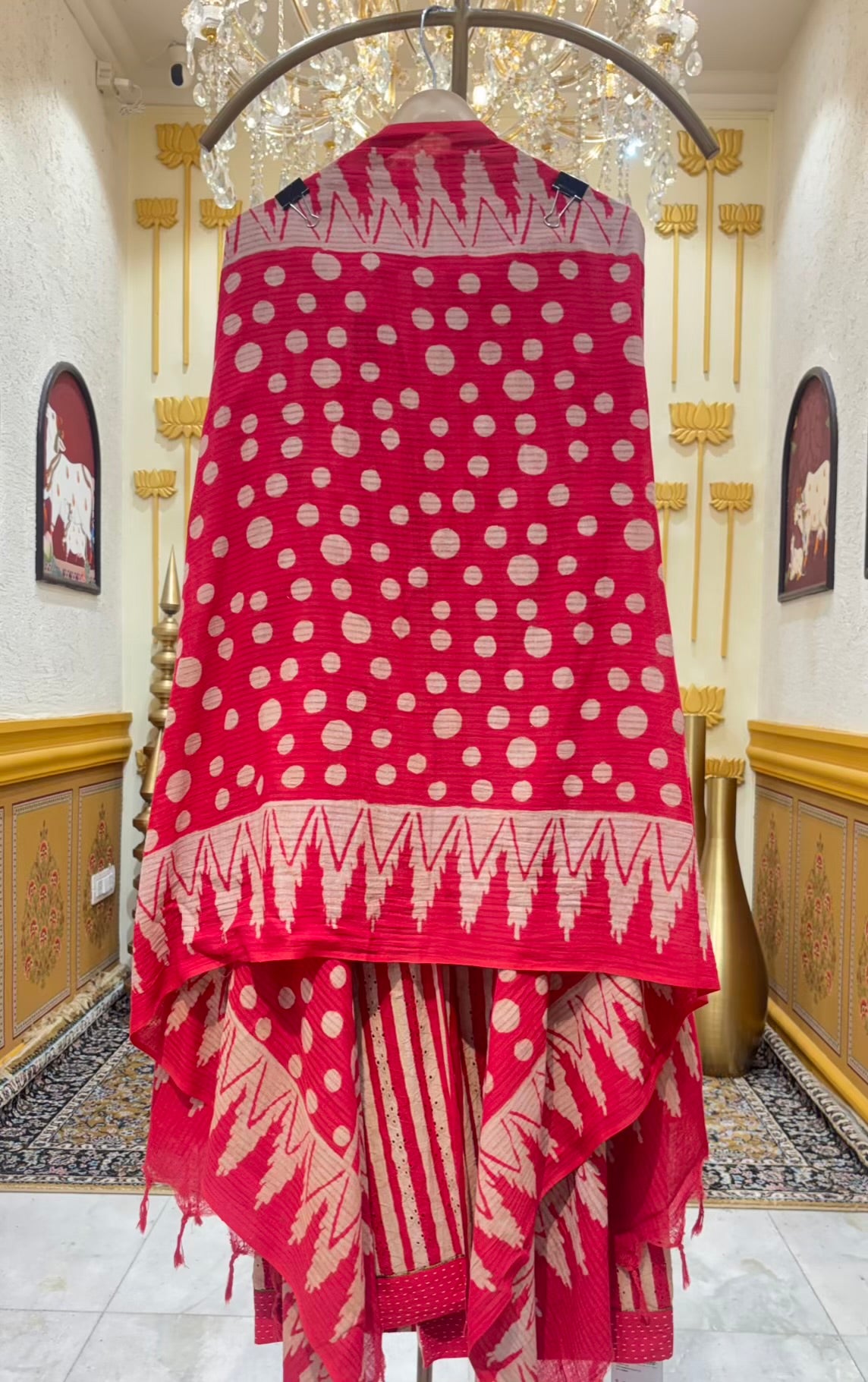 Mira Polka Cotton Suit