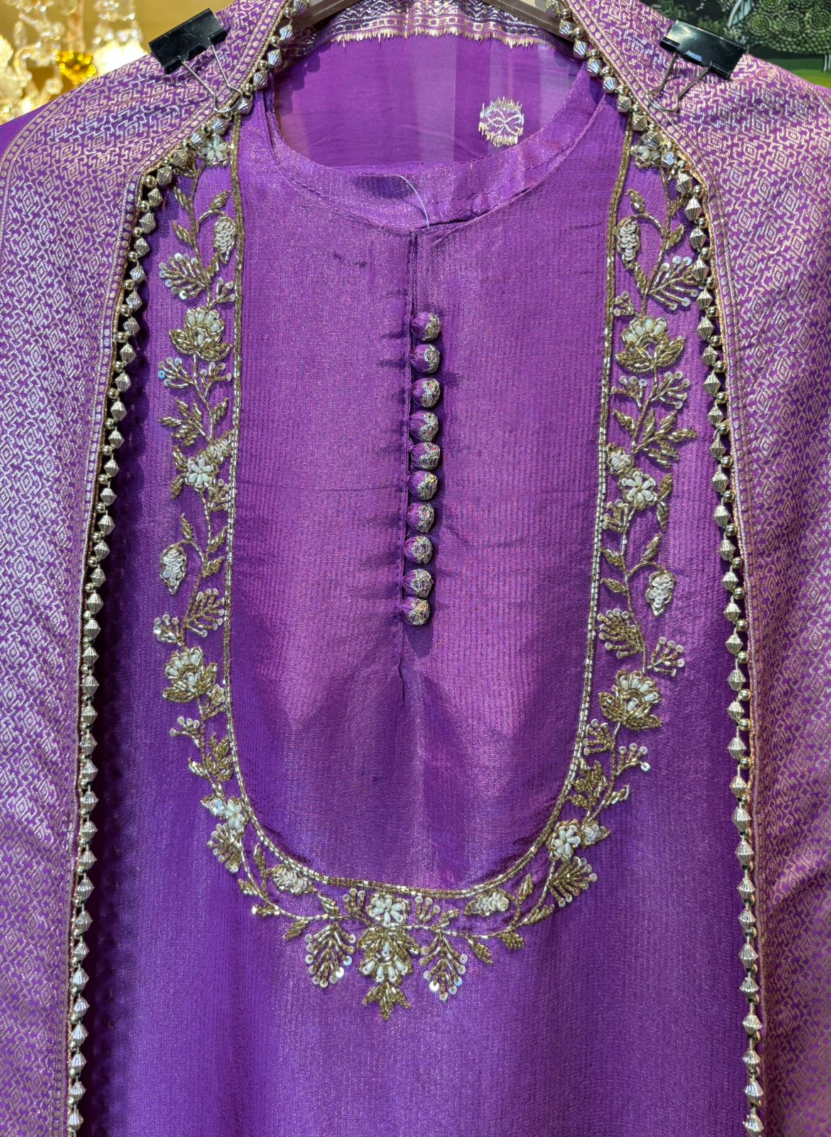 Nayab Jahan Suit (Purple)