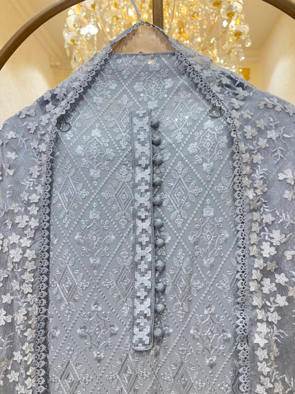 Naira Sequin Georgette Suit