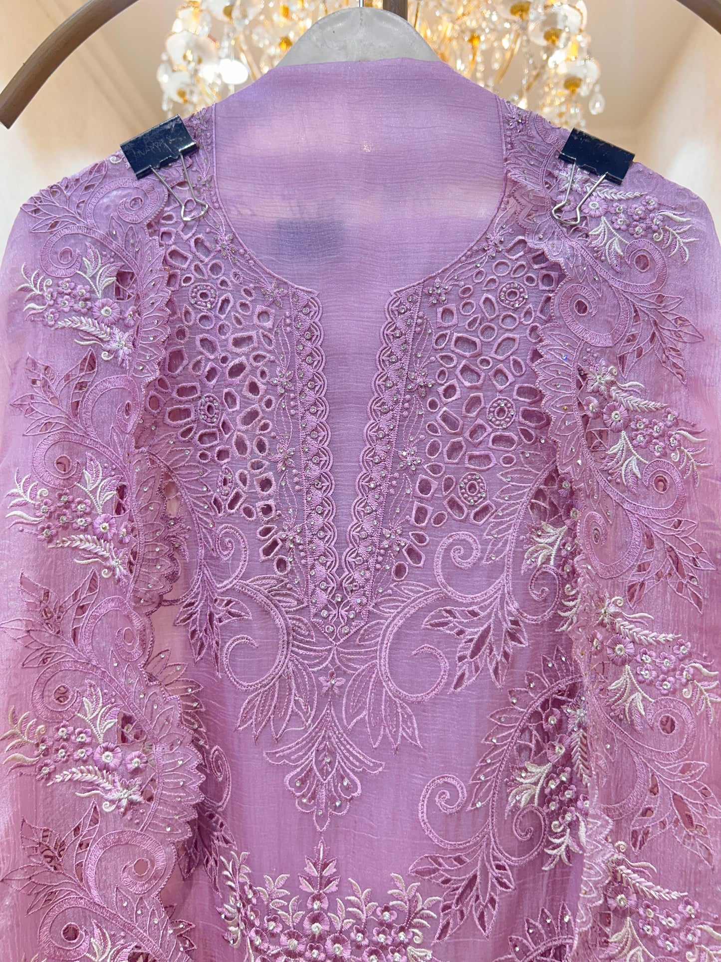 Zaira Crush Tissue Suit