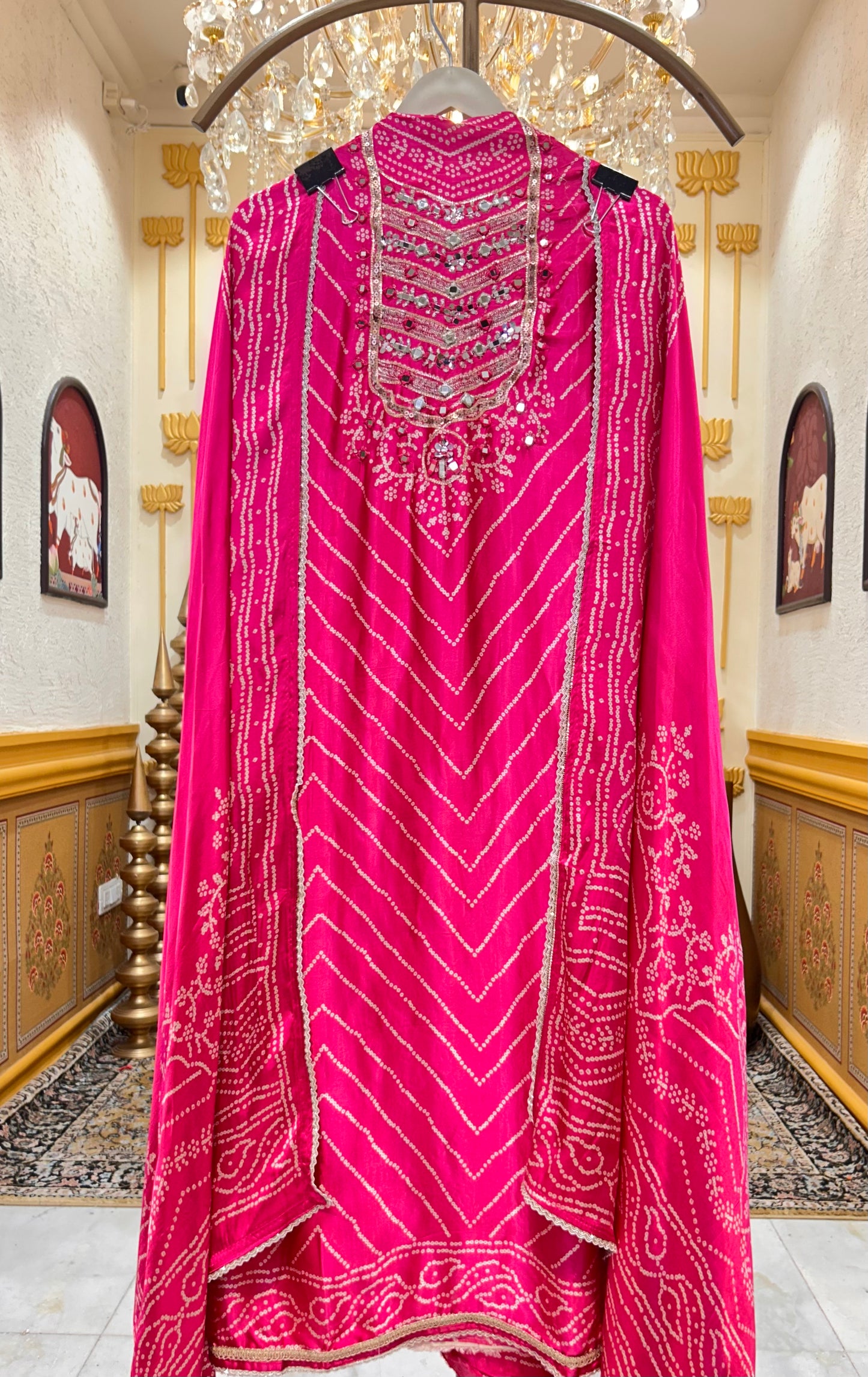 Rang Mahal Gajji Silk Suit