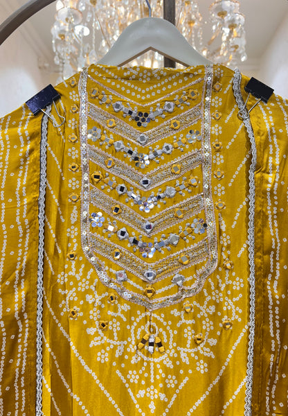 Rang Mahal Gajji Silk Suit