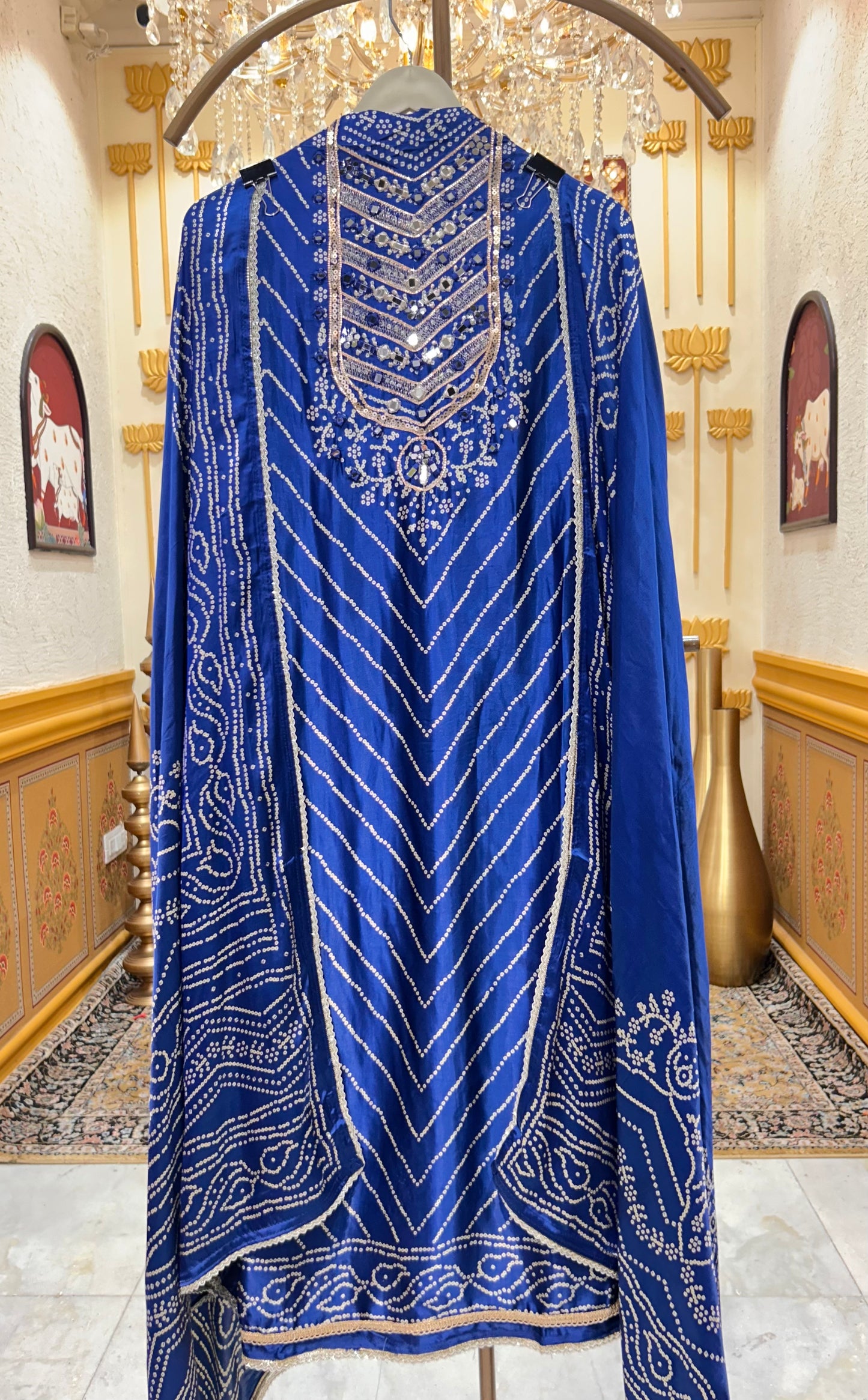 Rang Mahal Gajji Silk Suit