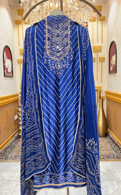 Rang Mahal Gajji Silk Suit