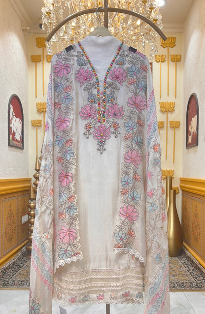 Noor Afsana Threadwork Suit
