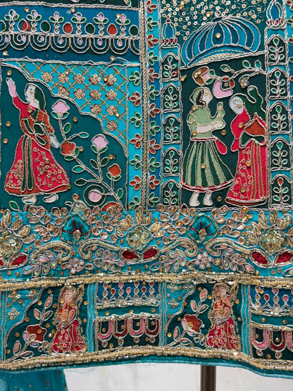 Azure Royal Handwork Suit