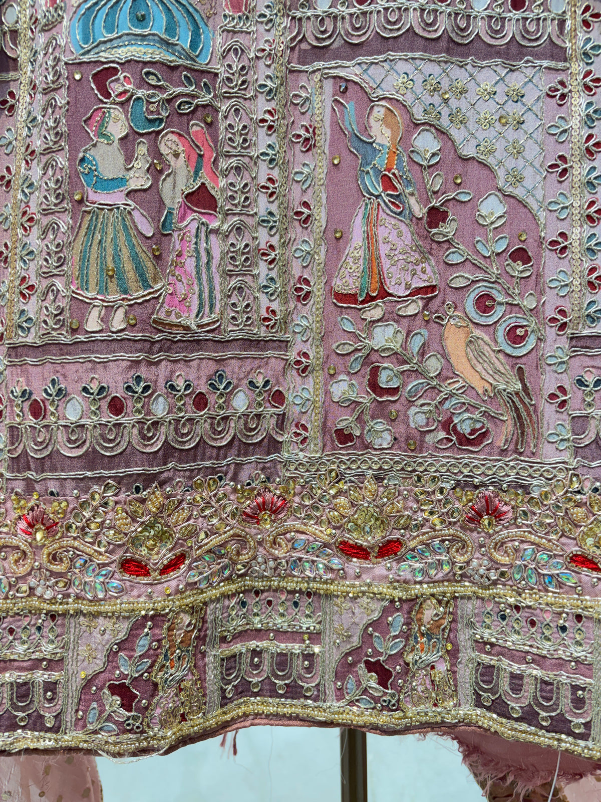 Azure Royal Handwork Suit