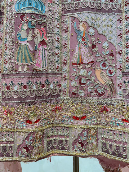 Azure Royal Handwork Suit