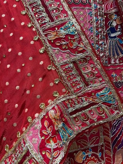 Azure Royal Handwork Suit